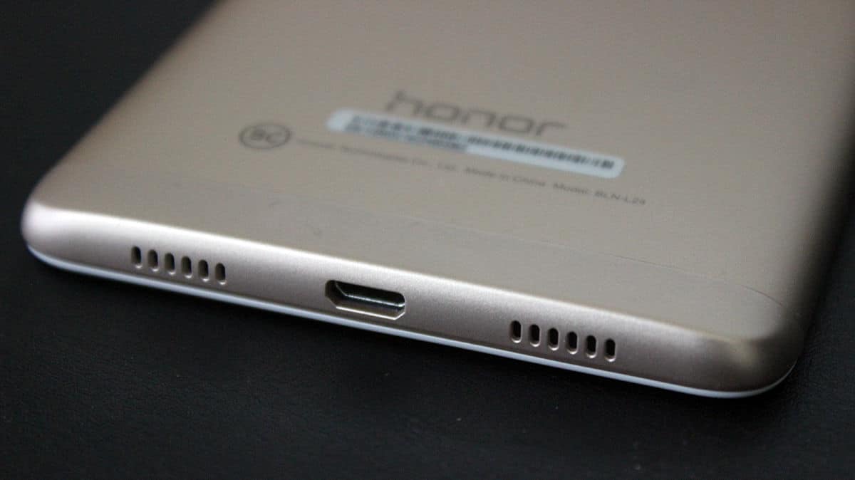 Review Honor 6X microusb altavoces