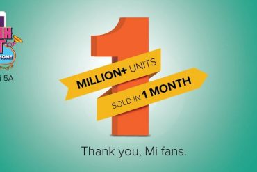 1 millón de unidades Xiaomi India