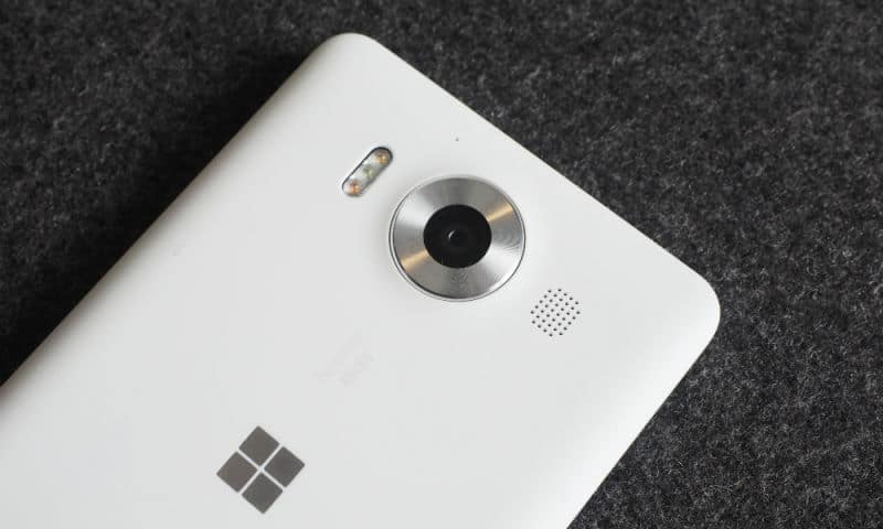 Lumia 950 camara