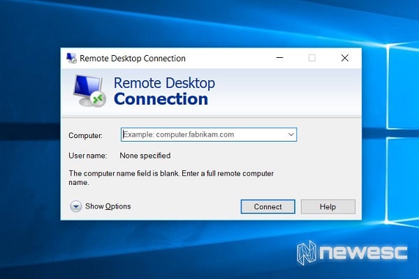 Acceder a Remote Desktop
