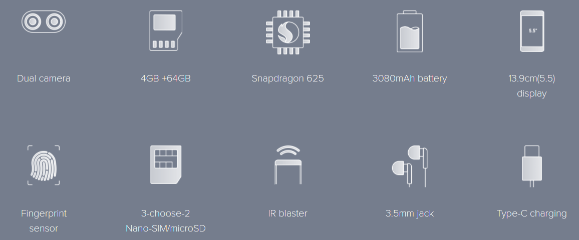 Análisis Xiaomi Mi A1 Especificaciones