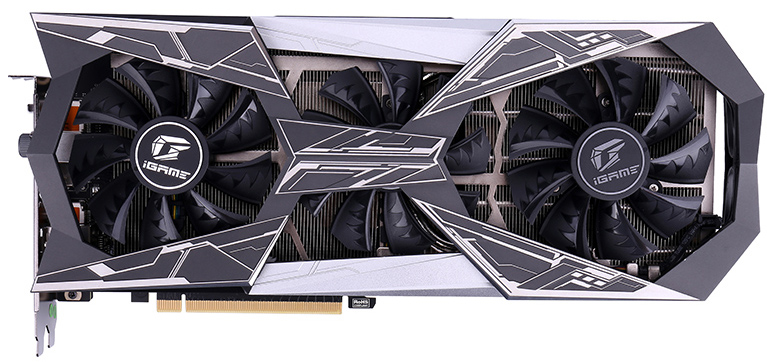 Colorful iGame GeForce RTX 2070 Vulcan X OC tarjeta gráfica frontal