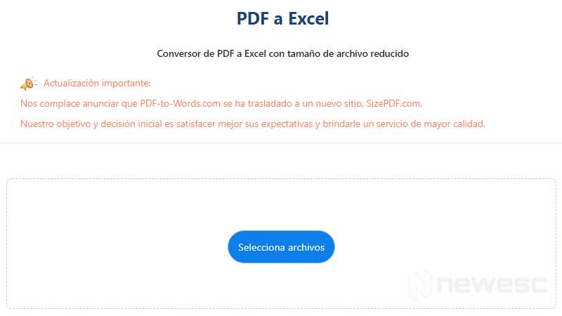 Convertir PDF a Excel 008