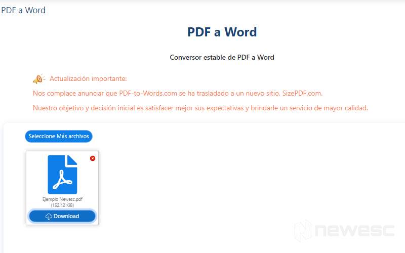 Convertir PDF a Word 005