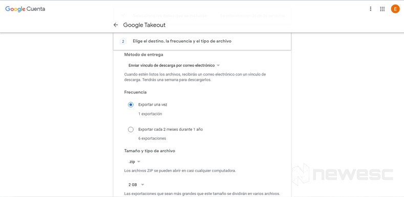 Copia de seguridad Google 4