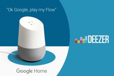 Deezer Google Home