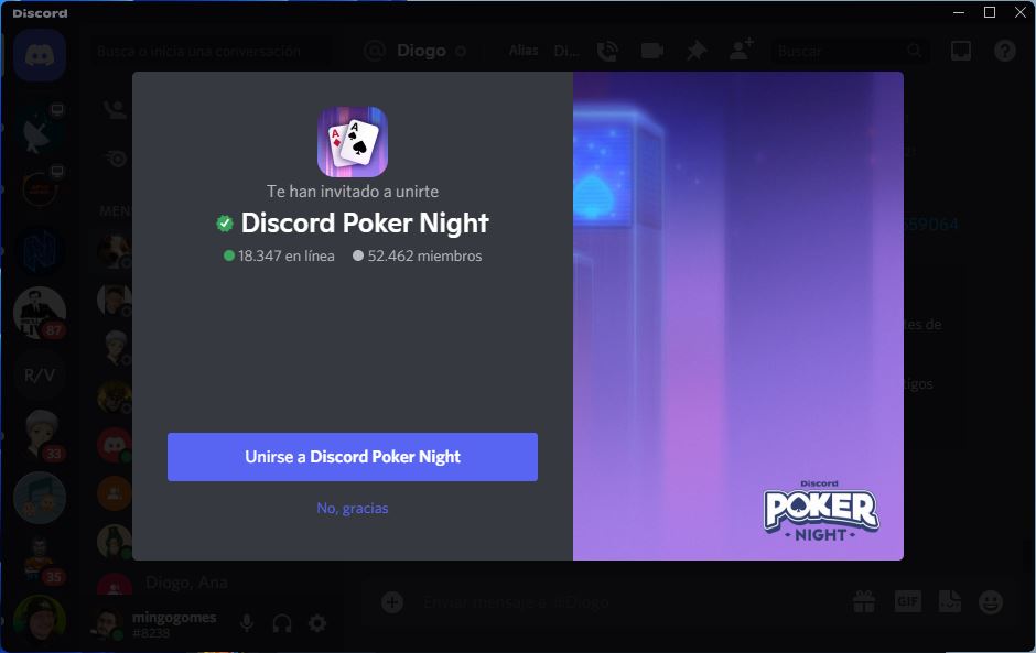 Discord Poker Night 1