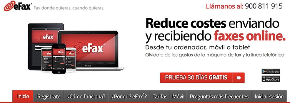 Enviar Fax online eFax