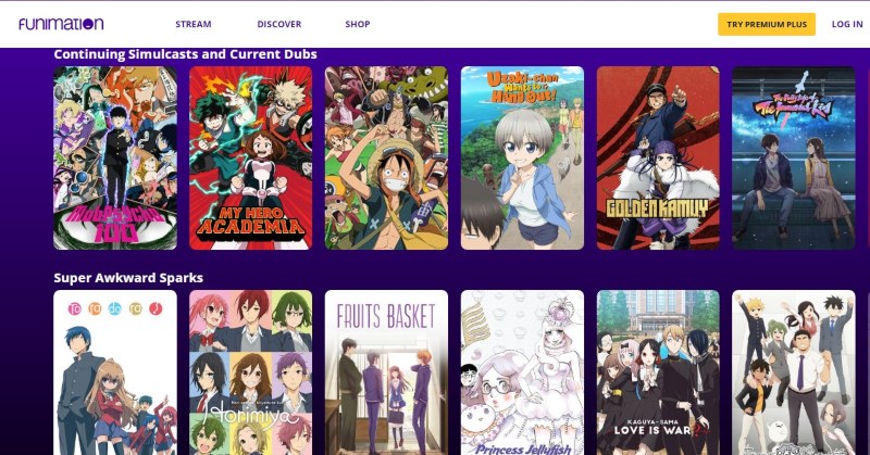 FUNimation anime gratis