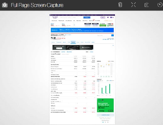 Full Page Screen Capture Plugin para Chrome