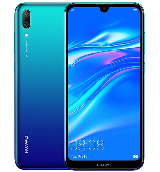 Huawei Y7 Pro 2019 diseño conceptual oficial
