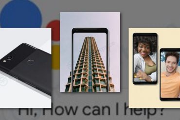 Imágenes promocionales del Google Pixel 3