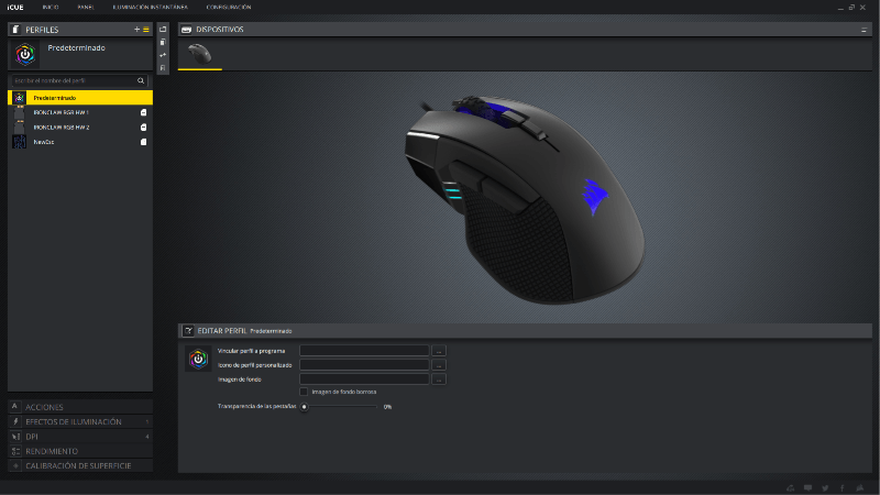 Ironclaw RGB Software 1
