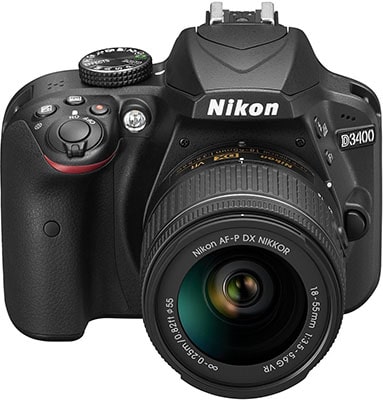 Mejores cámaras reflex Nikon D3400