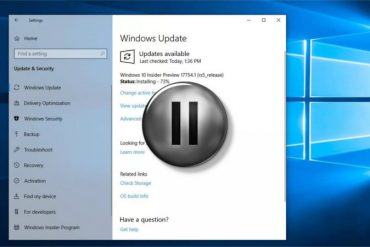Microsoft pausa actualización Windows 10