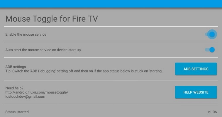 Mouse Toggle For Fire TV