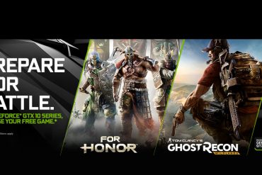 NVIDIA For honor Ghost Recon gratis