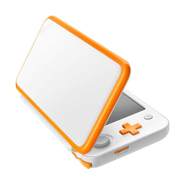 New Nintendo 2DS XL Blanca y naranja