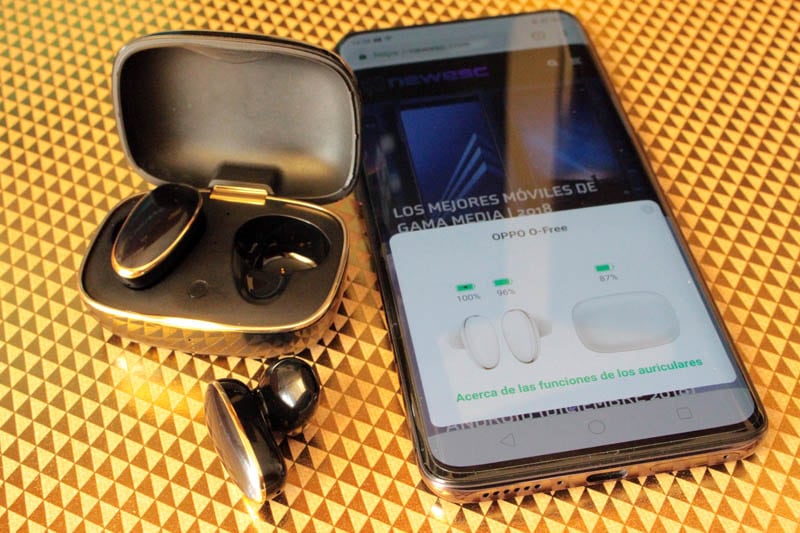 NewEsc Review Oppo Find X Lamborghini Edition Auriculares O-free 2