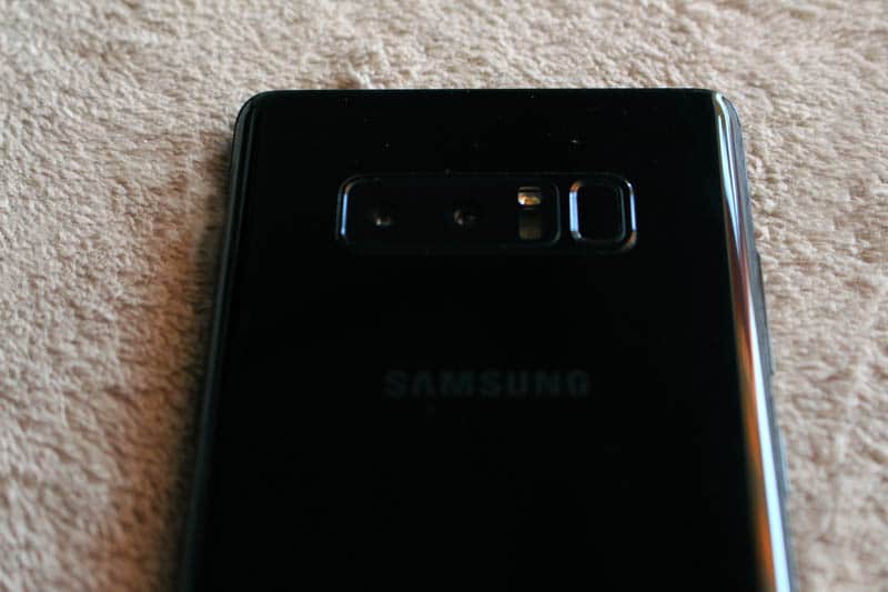 NewEsc Review Samsung Galaxy Note 8 Detalle cámaras traseras