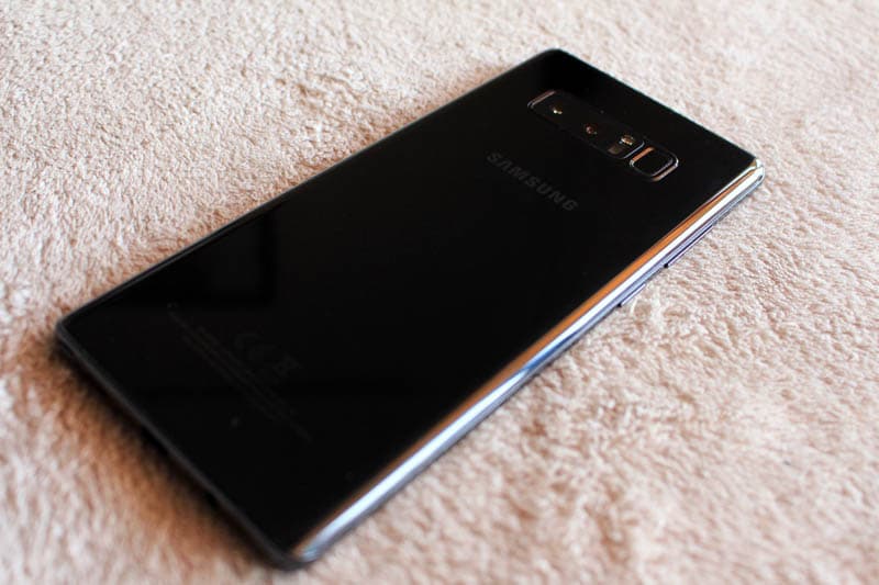 NewEsc Review Samsung Galaxy Note 8 Trasera