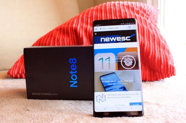 NewEsc Review Samsung Galaxy Note 8 portada