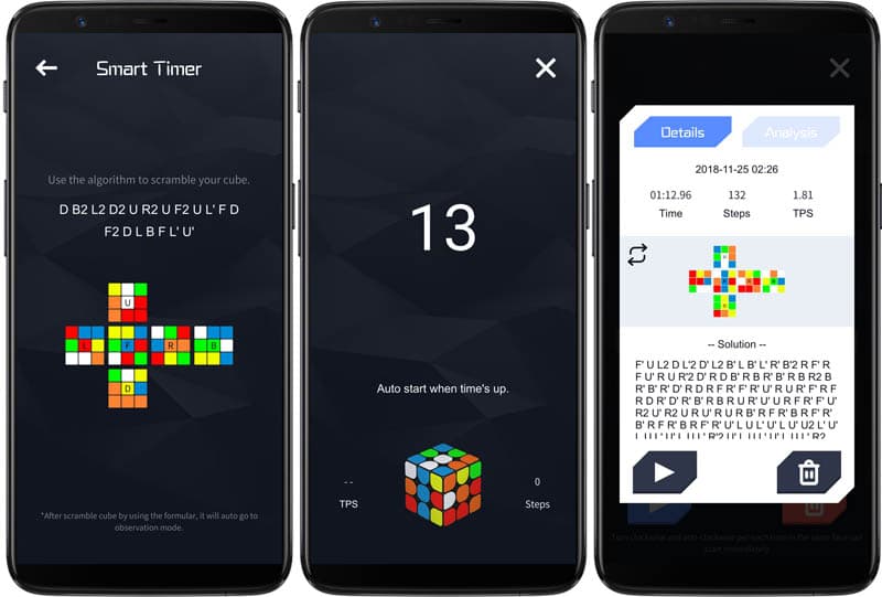 NewEsc Review Xiaomi Giiker Supercube i3S capturas Smart Timer