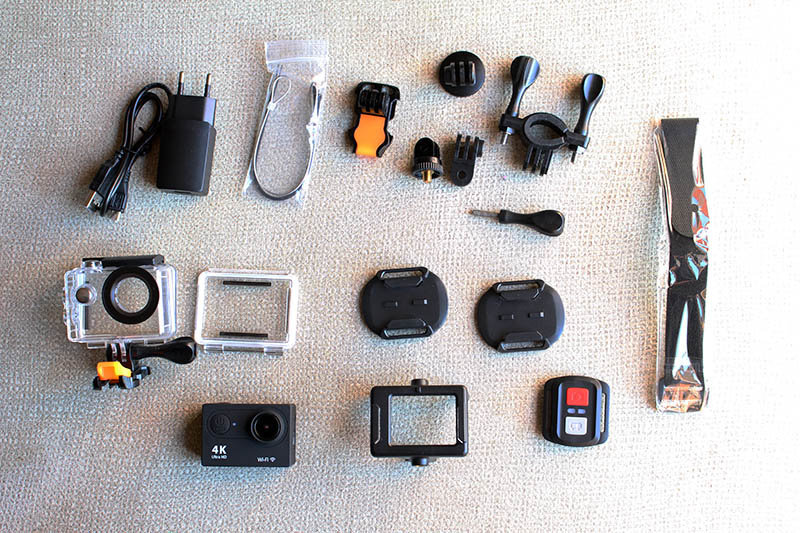NewEsc Review cámara H9x accesorios