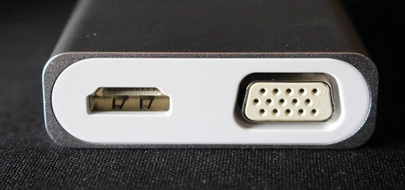 NewEsc Review hub AUKEY USB Tipo-C CB-C55 hdmi vga