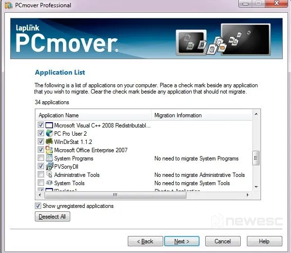 PC mover y cómo transferir usuario