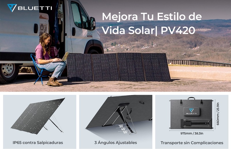 Panel solar BLUETTI PV420