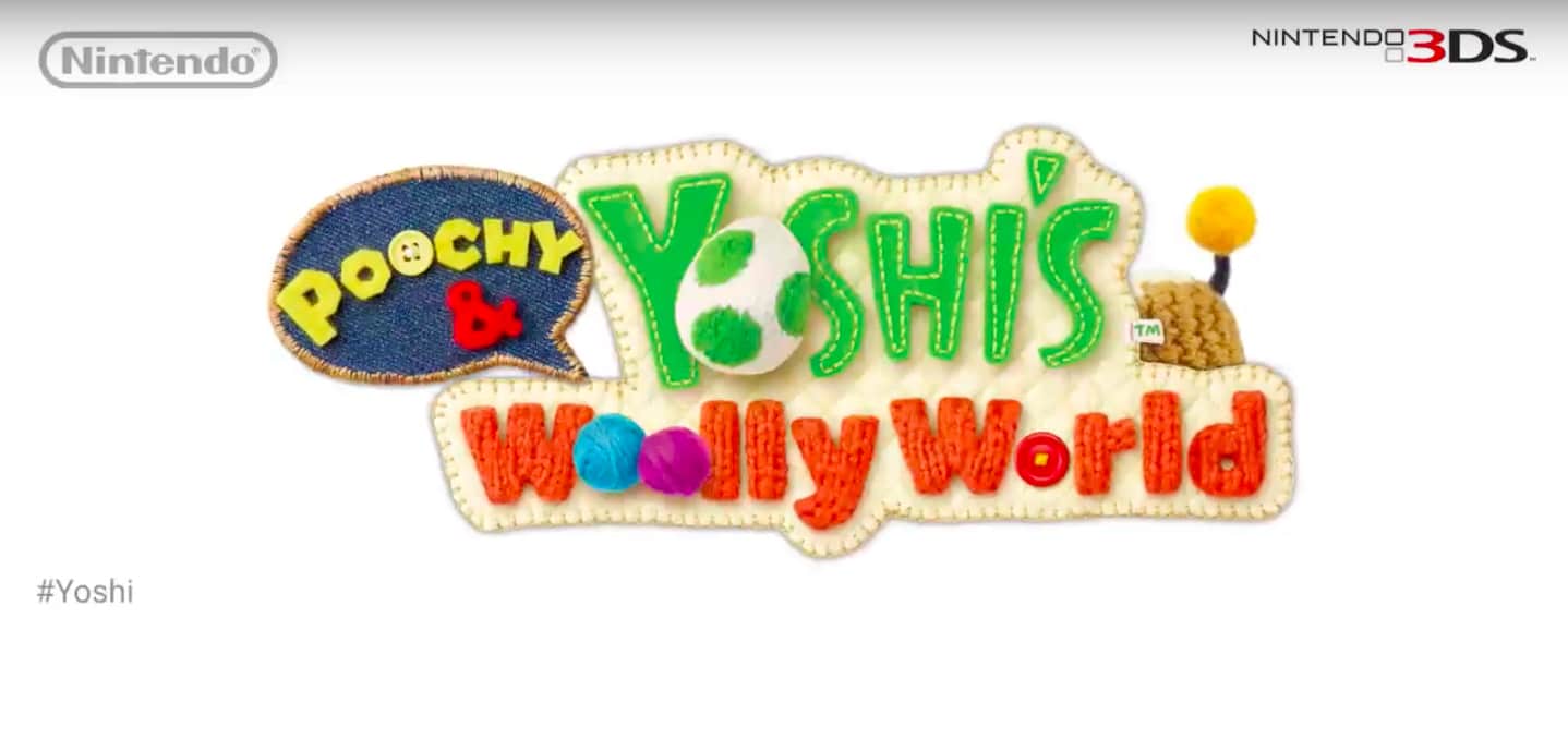 Poochy and Yoshi's wooly world