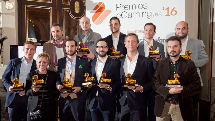 Premios EGaming España 2016 ganadores