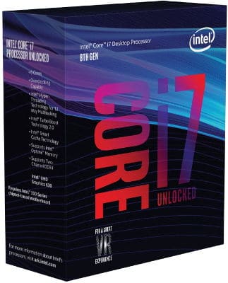 Procesador gaming gama alta Intel Core i7-8700K