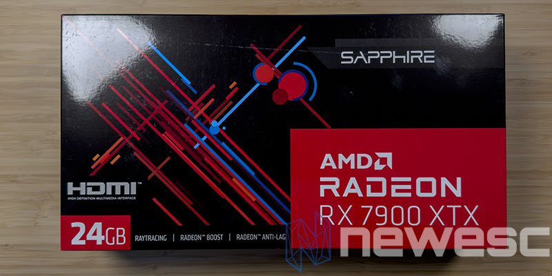 REVIEW AMD RADEON RX 7900 XTX EMBALAJE