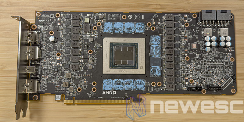 REVIEW AMD RADEON RX 7900 XTX PCB ARRIBA