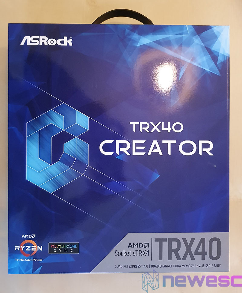 REVIEW ASROCK TRX40 CREATOR CAJA
