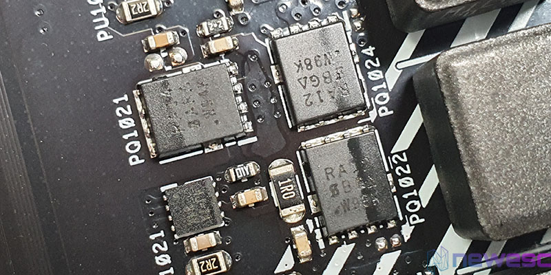 REVIEW ASUS PRIME B550M A MOSFETS