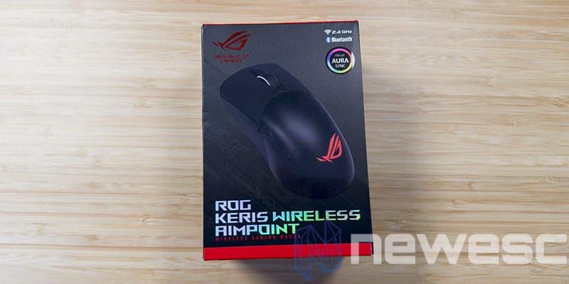 REVIEW ASUS ROG KERIS WIRELESS AIMPOINT EMBALAJE