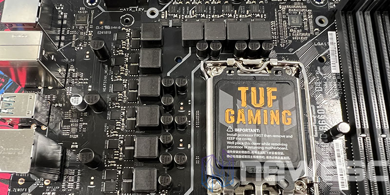 REVIEW ASUS TUF GAMING B660M E D4 FASES