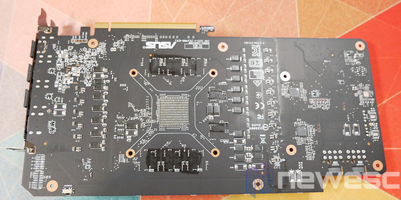 REVIEW ASUS TUF RX 6800 XT PCB DETRAS