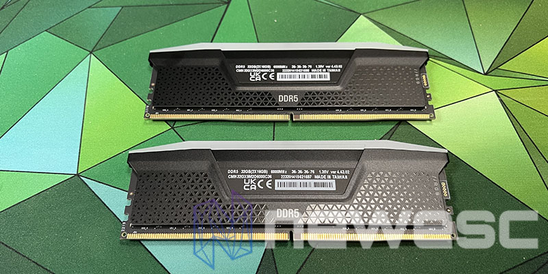 REVIEW CORSAIR VENGEANCE RGB DDR5 6000 DETRAS