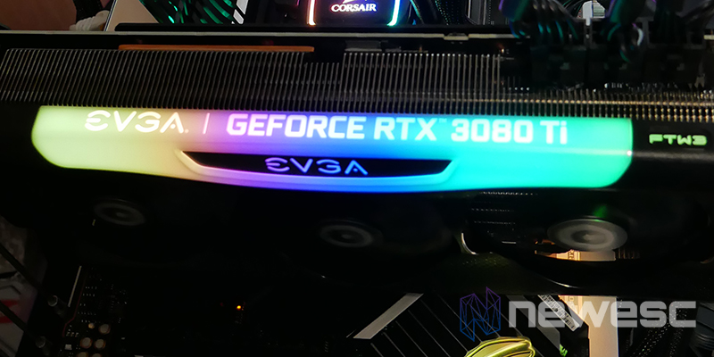 REVIEW EVGA RTX 3080Ti FTW3 ULTRA RGB LATERAL