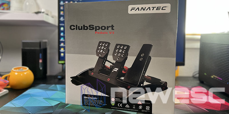 REVIEW FANATEC CLUBSPORT PEDAL V3 EMBALAJE