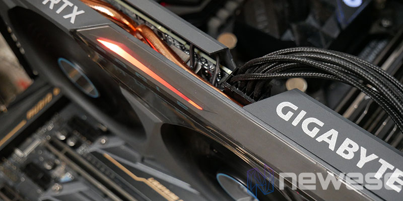 REVIEW GIGABYTE RTX 3060 TI EAGLE LED LATERAL