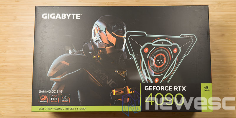 REVIEW GIGABYTE RTX 4090 GAMING OC EMBALAJE
