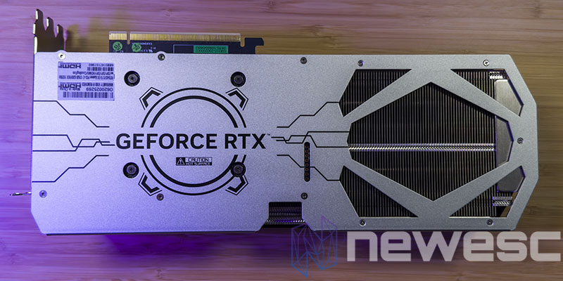 REVIEW KFA2 RTX 4070 Ti EX GAMER BACKPLATE