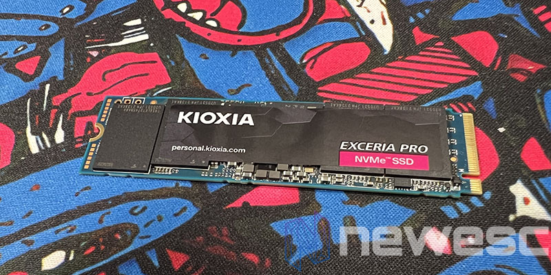 REVIEW KIOXIA EXCERIA PRO 2TB SSD DESDE ARRIBA
