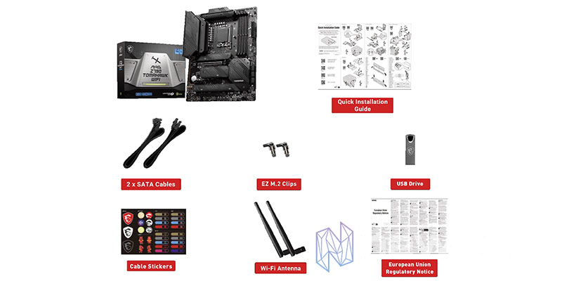 REVIEW MSI MAG Z790 TOMAHAWK WIFI ACCESORIOS