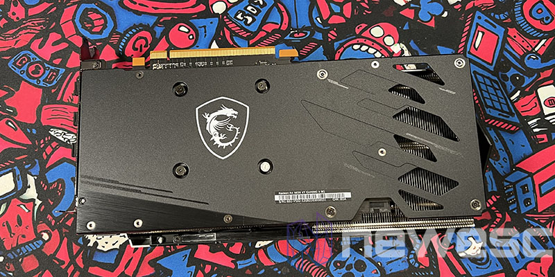 REVIEW MSI RADEON RX 6650 XT GAMING X BACKPLATE